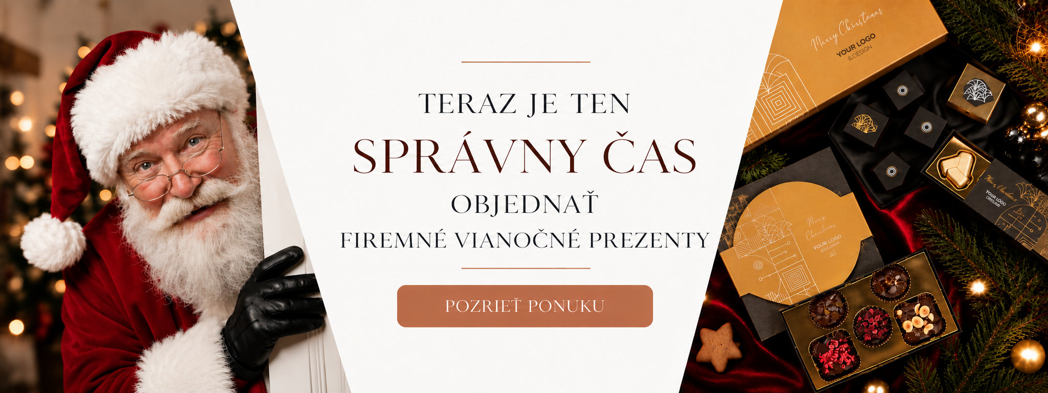 Firemné vianočné prezenty