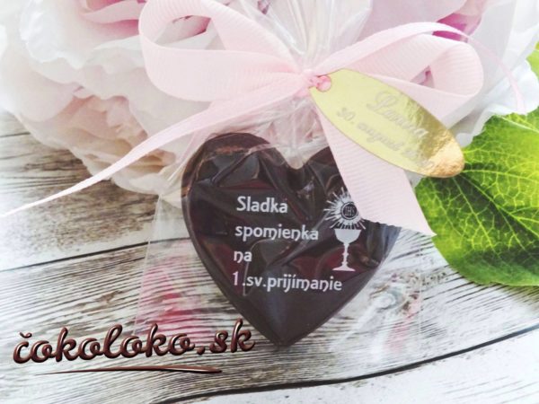Čokoládka na 1.sväté prijímanie “SRDIEČKO”
