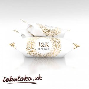 Svadobné krovky personalizované, vzor SV28 (1 kg)