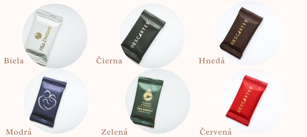 Farby_čokoládka s logom Brilliant