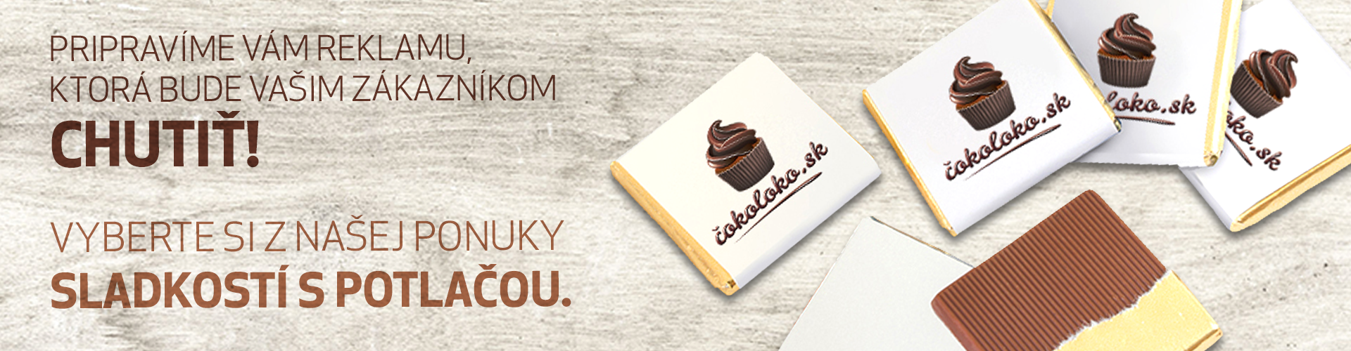 Cokoladky s logom