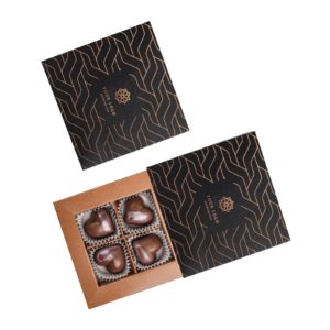 0249 - Čokoládová bonboniérka so srdiečkami