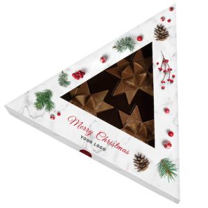 Vianočná bonboniérka s čokoládovými hviezdičkami - Cokoloko.sk