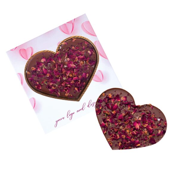 Čokoláda “Ružové srdce”