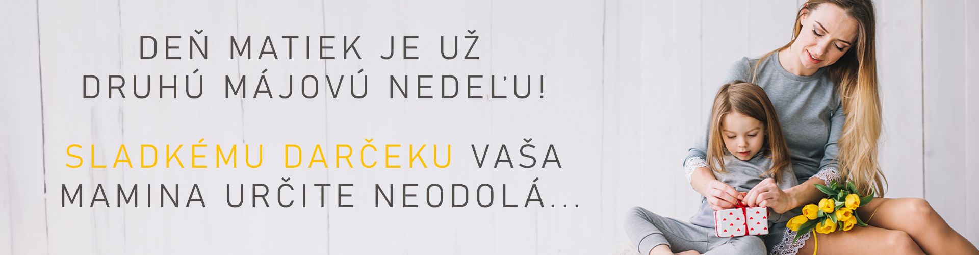 Darčeky na deň matiek