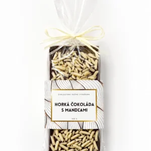 Belgická horká čokoláda s mandľami