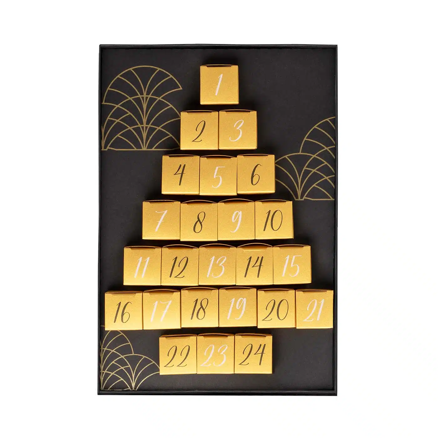 Adventný kalendár DECADENCE s logom - firemný vianočný darček